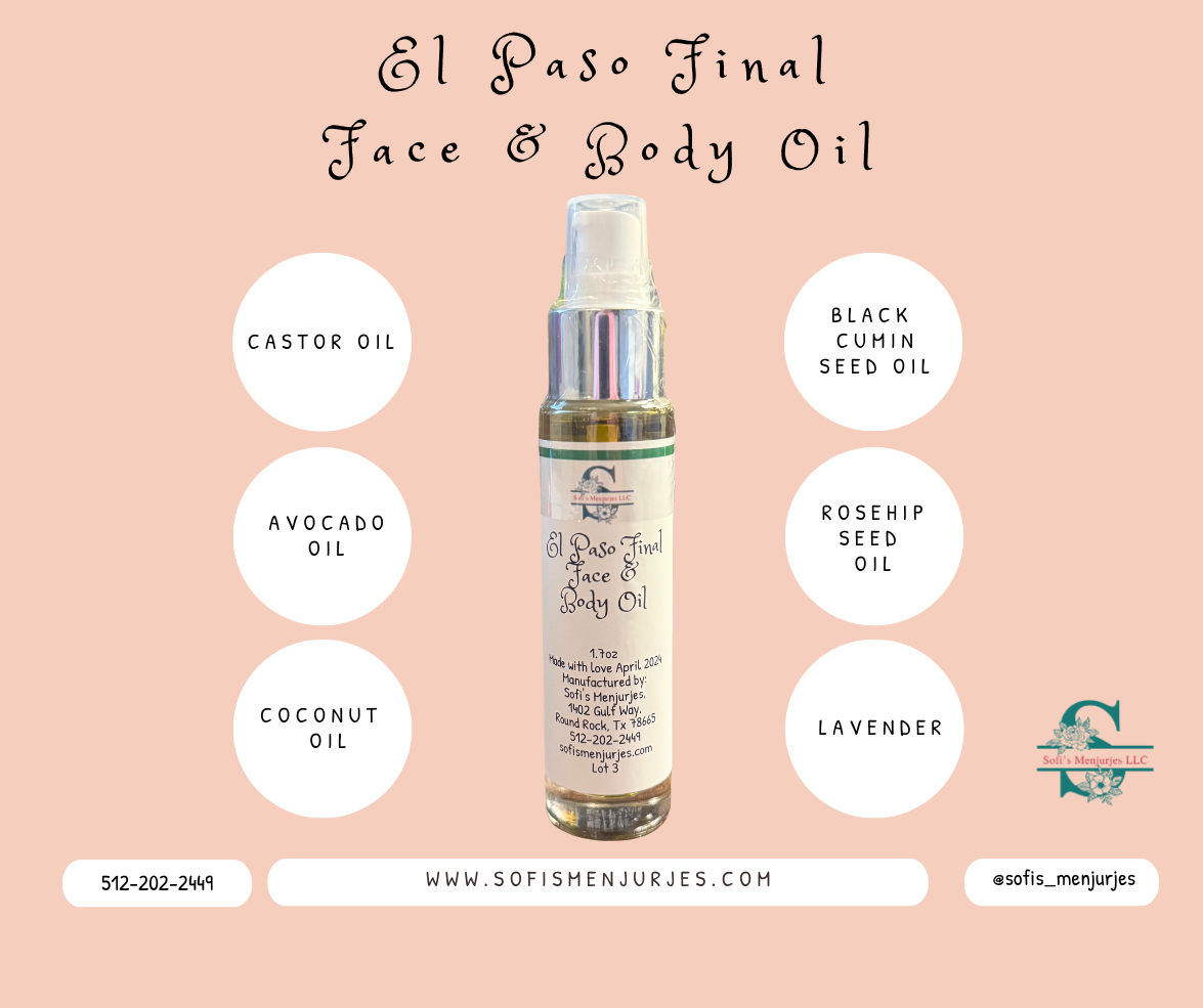 El Paso Final Face and Body Oil