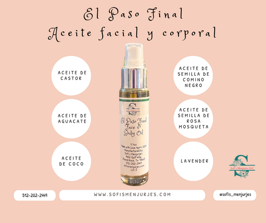 El Paso Final Face and Body Oil