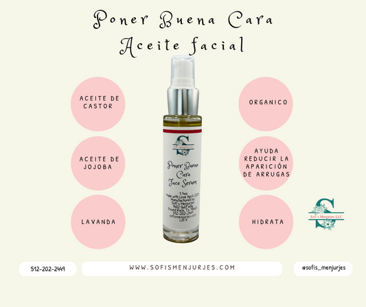 Poner Buena Cara Face Oil